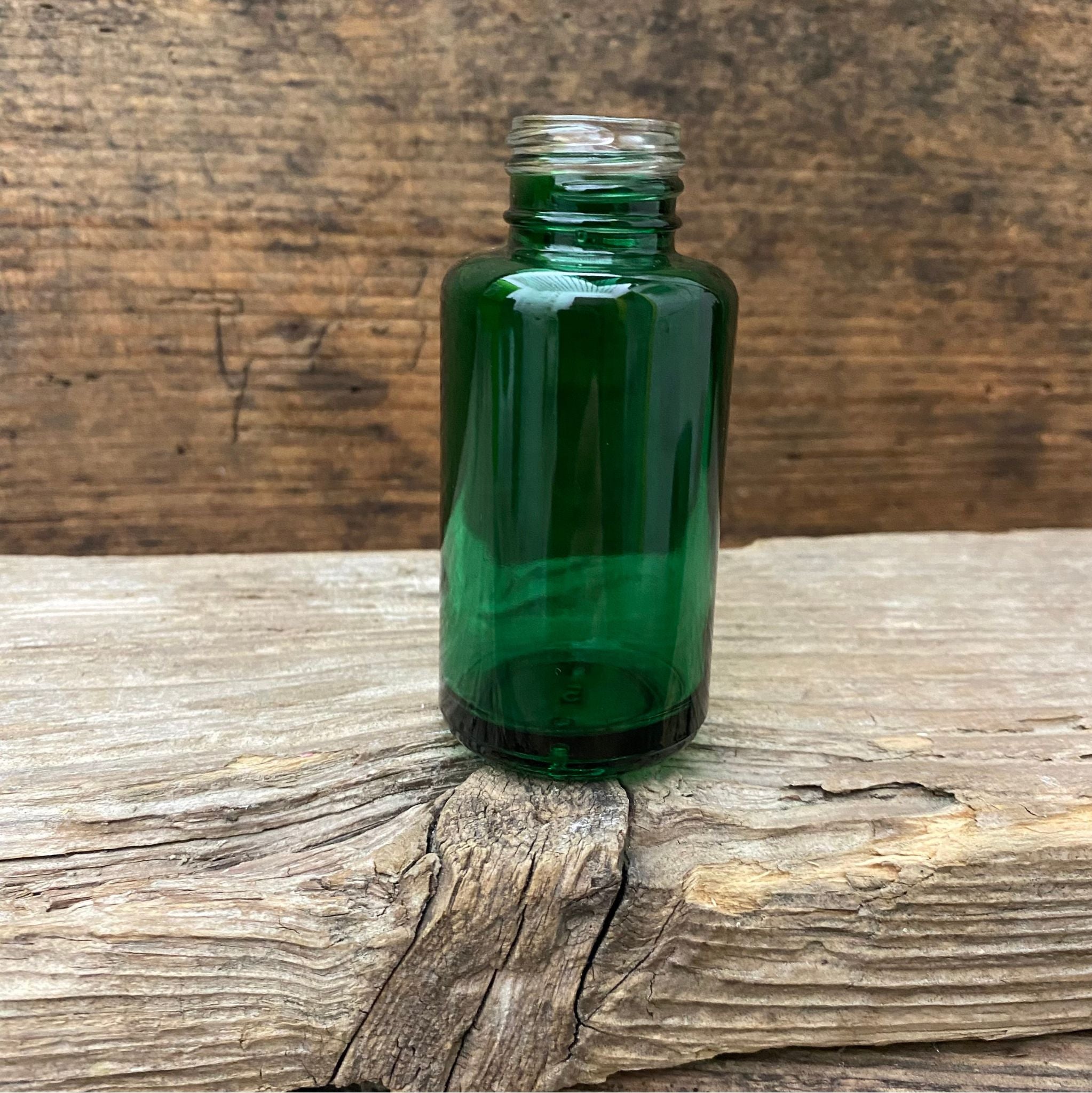 Glasflakon Elegance grün 50 ml