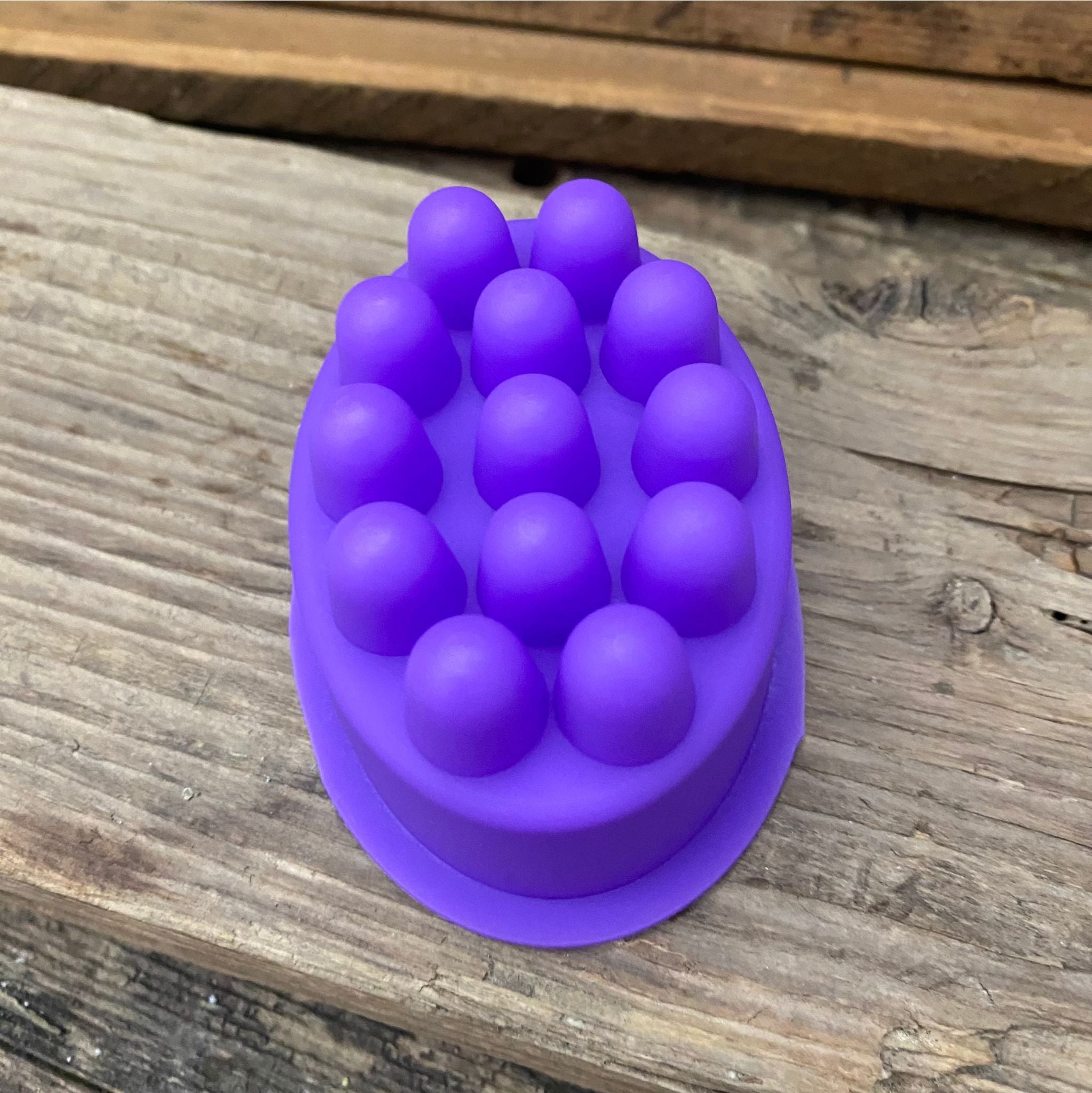 Silikonform mit Noppen