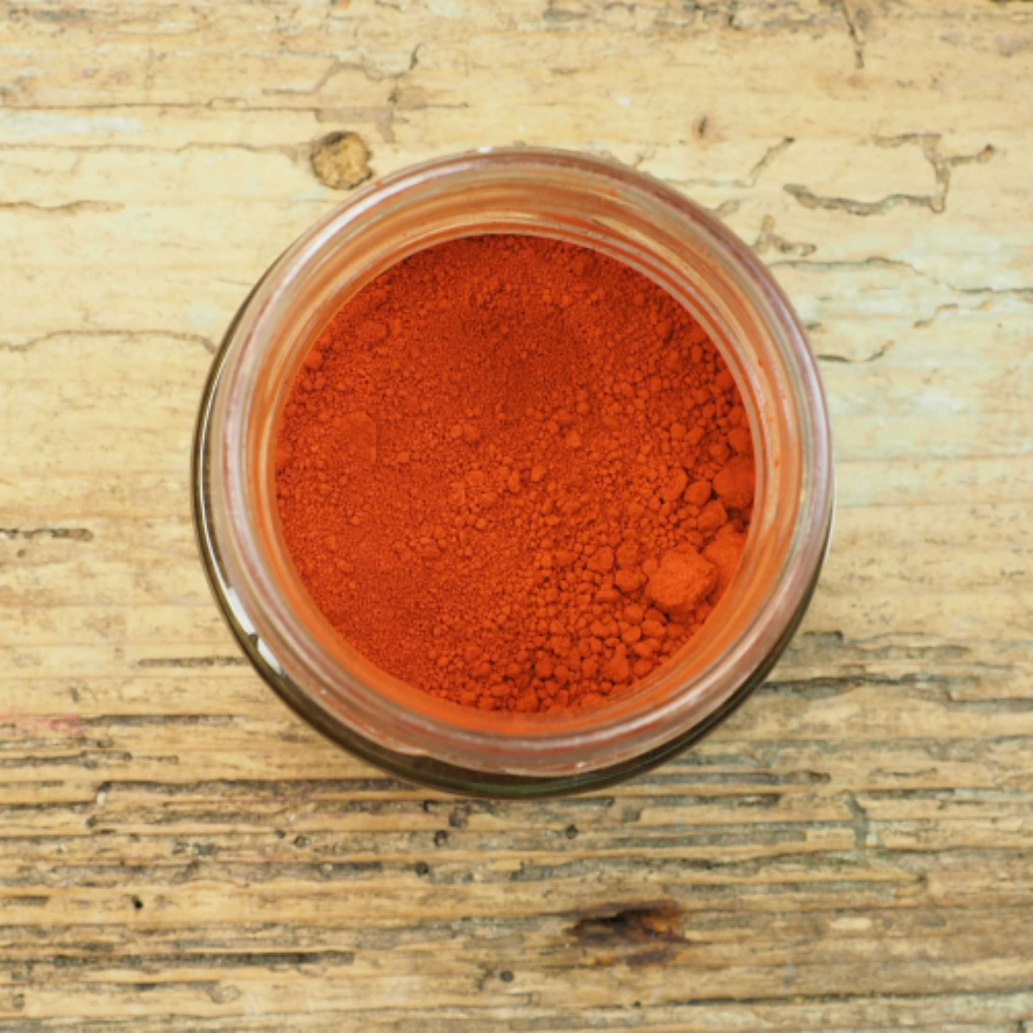 Eisenoxid Rot, oranger Unterton