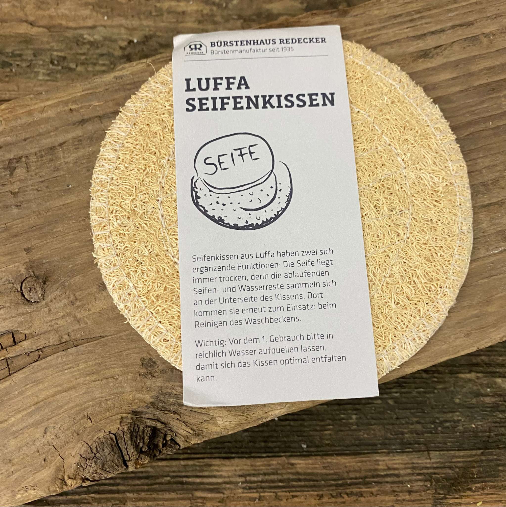 Luffa Seifenkissen